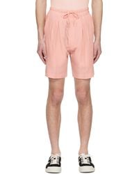 Tom Ford - Pink Pleated Shorts - Lyst