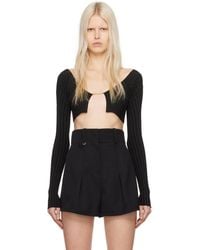 Jacquemus - La Maille Pralu Cropped Cardigan - Lyst