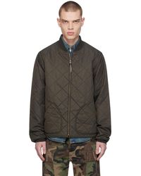 RRL - Quilted Bomber Jacket - Lyst