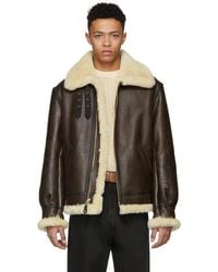 schott shearling jacket