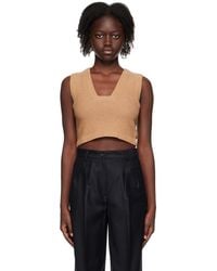 By Malene Birger - Tan Wione Vest - Lyst