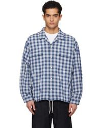 Nanamica - Ooal Palaka Check Shirt - Lyst