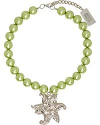Chopova Lowena - Faux-Pearl Charm Necklace - Lyst
