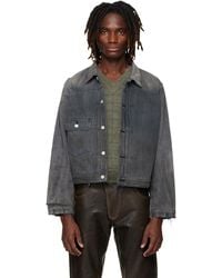 Enfants Riches Deprimes - 'Type Vii' Flannel Lined Denim Jacket - Lyst