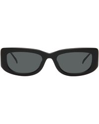 Prada - Triangle Logo Sunglasses - Lyst