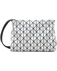 Bao Bao Issey Miyake - Sac row blanc métallique - Lyst