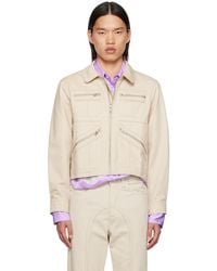 Edward Cuming - Spread Collar Jacket - Lyst