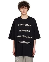Rick Owens - Champion Edition Tommy T-Shirt - Lyst