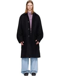 Dries Van Noten - Single-Breasted Wool Coat - Lyst