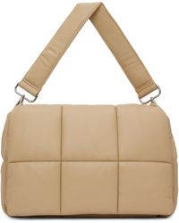 Stand Studio - Beige Wanda Clutch Ii Bag - Lyst