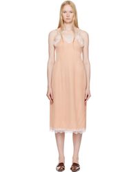 Carven - ピンク Lingerie ミディアムワンピース - Lyst