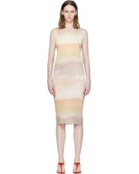 Pleats Please Issey Miyake - Sea Bubble Midi Dress - Lyst