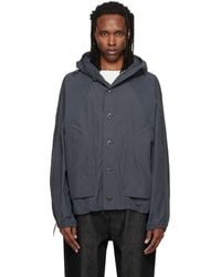 YMC - Blouson Bonehead Gris - Lyst
