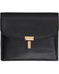 TOTEME - T-Lock Leather Card Holder - Lyst