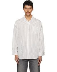 R13 - Drop Neck Shirt - Lyst
