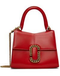 Marc Jacobs - レッド ミニ The St. Marc バッグ - Lyst