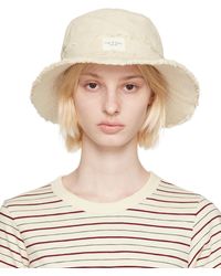 Rag & Bone - Off-white Addison Bucket Hat - Lyst