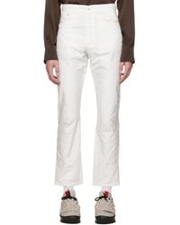 KANGHYUK - Ssense Exclusive Off- Airbag Trousers - Lyst