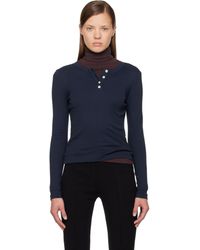 Flore Flore - Jess Longsleeve Henley - Lyst