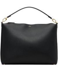 TOTEME - Medium Bevel Grained-Leather Bag - Lyst