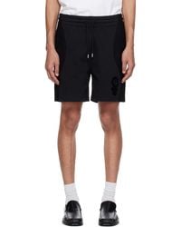CASABLANCA - Squash Logo Flock Print Sweat Shorts - Lyst