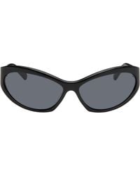 VAQUERA - Lunettes De Soleil Œil-De-Chat Noires - Lyst