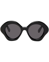Loewe - Black Bow Sunglasses - Lyst