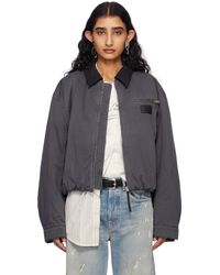 Acne Studios - Heavy Twill Bomber Jacket - Lyst