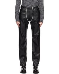 GmbH - Lata Faux-leather Trousers - Lyst