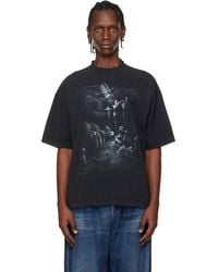 Vetements - Jesus On A Cross Distressed T-Shirt - Lyst