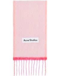 Acne Studios - Narrow Wool Mohair Scarf - Lyst