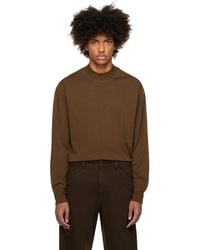 Lemaire - Mock Neck Sweater - Lyst