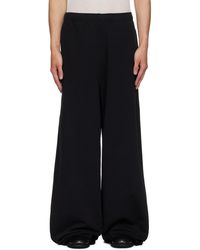 MM6 by Maison Margiela - Cotton Wide-Leg Sweatpants - Lyst