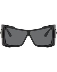 Versace - Maxi Medusa biggie Shield Sunglasses - Lyst