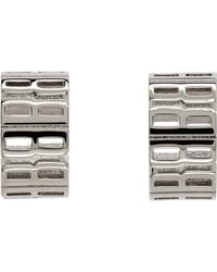 Balenciaga - Nano Hoop Earrings - Lyst