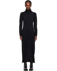 Y-3 - Hooded Knit' Maxi Dress - Lyst