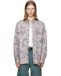 Dries Van Noten - Loose Jacquard Shirt - Lyst