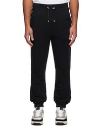 Balmain - ブラック Small Stamp スウェットパンツ - Lyst