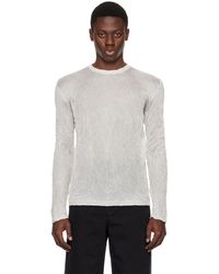 032c - Facelift Long Sleeve T-Shirt - Lyst