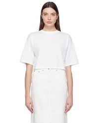 Loulou Studio - T-shirt gupo blanc - Lyst