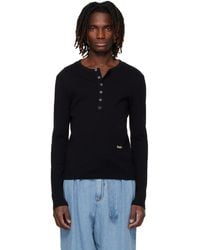 Rhude - Logo Ls Henley - Lyst