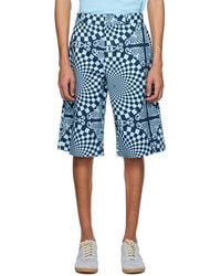 Bluemarble - Folk Checkerboard Shorts - Lyst