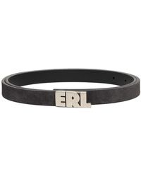 ERL - Leather Belt - Lyst