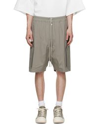 Rick Owens - Taupe Tower Heizer Cargo Shorts - Lyst