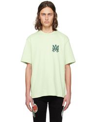 Amiri - T-shirt vert à logo - Lyst