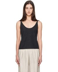 St. Agni - Wool Rouleau Tie Top - Lyst
