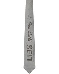 Vivienne Westwood - 8.5Cm 'Free World' Tie - Lyst