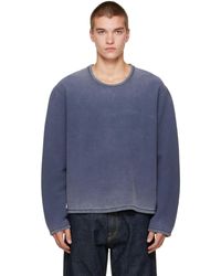Our Legacy - Double Lock U Neck Sweatshirt - Lyst