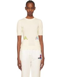 Moschino - Off-white Puzzle Bobble Sweater - Lyst