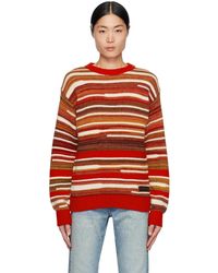 DSquared² - Dsqua2 Striped Sweater - Lyst